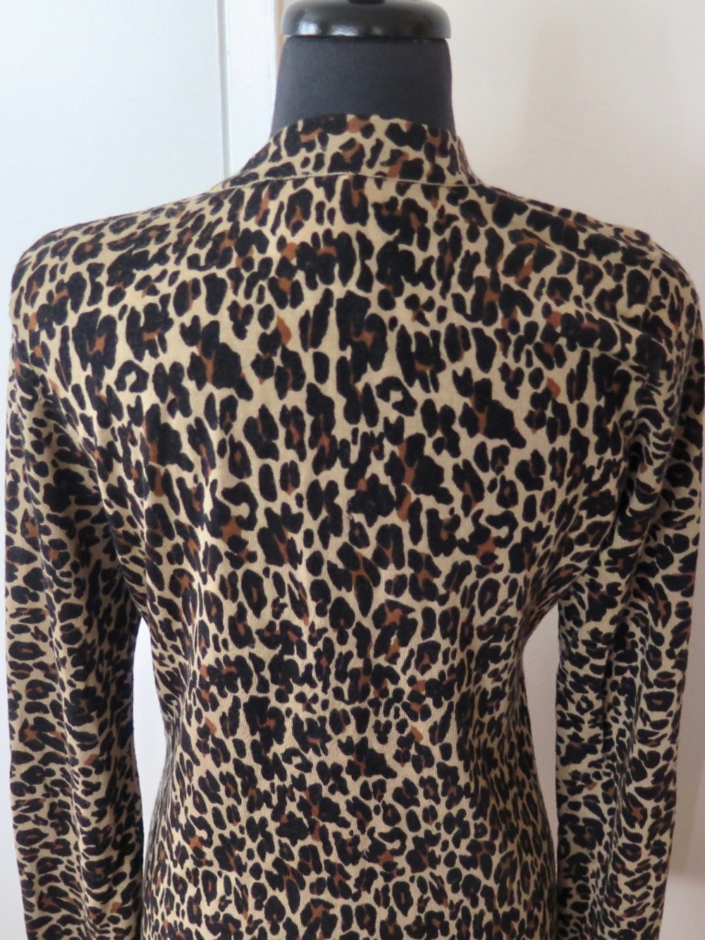 Tory Burch Cardigan - Leopard Print - Picture 6 of 9
